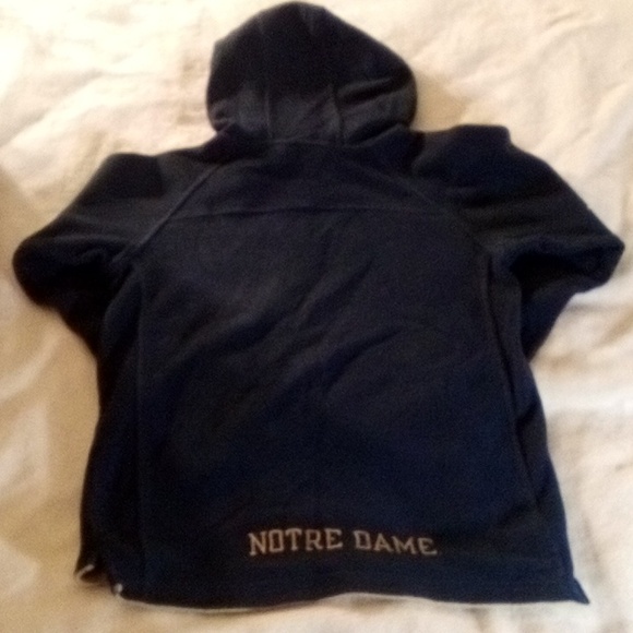 COLUMBIA NOTRE DAMN LARGE YOUTH HOODIE - Picture 7 of 10